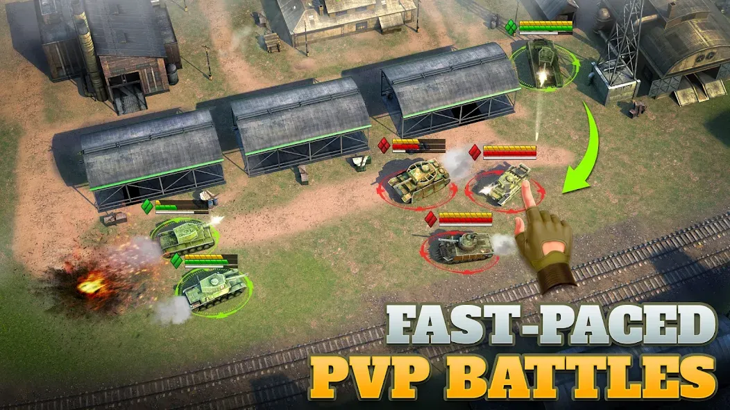 Tanks Charge: Online PvP Arena — скриншот 3