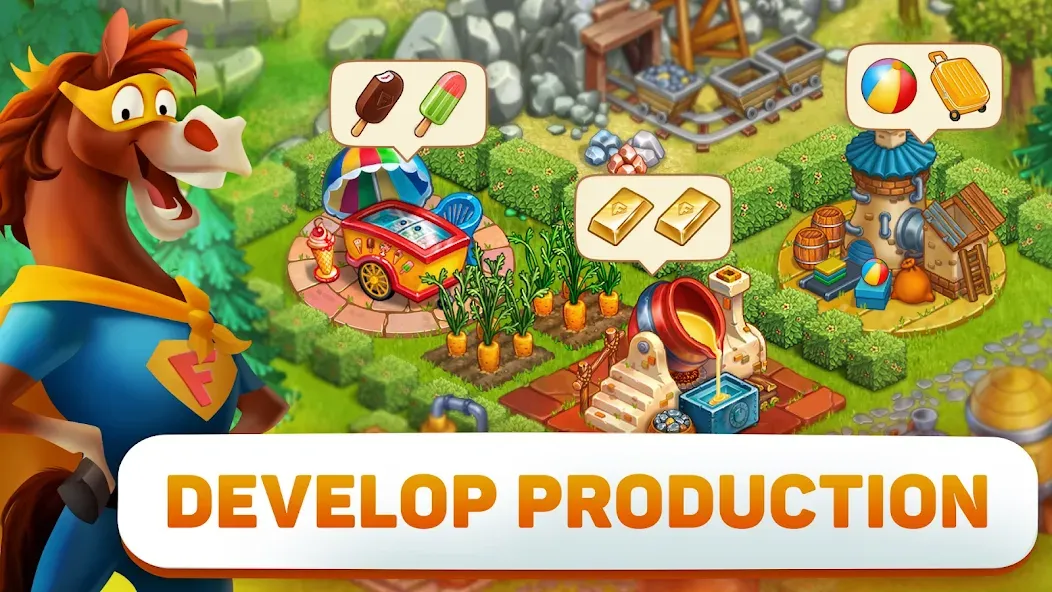 Superfarmers: Superhero Farm — скриншот 4