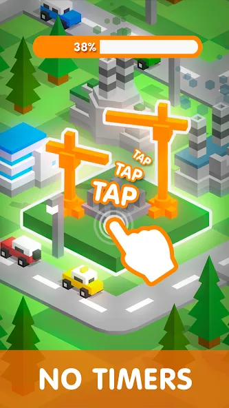 Tap Tap: Idle City Builder Sim — скриншот 2 Tap Tap: Idle City Builder Sim — скриншот 2