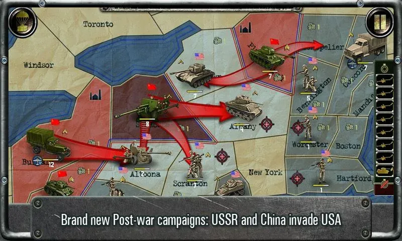 Strategy & Tactics-USSR vs USA — скриншот 2 Strategy & Tactics-USSR vs USA — скриншот 2