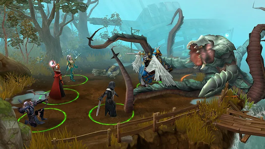 Heroes of Discord: Offline RPG — скриншот 2