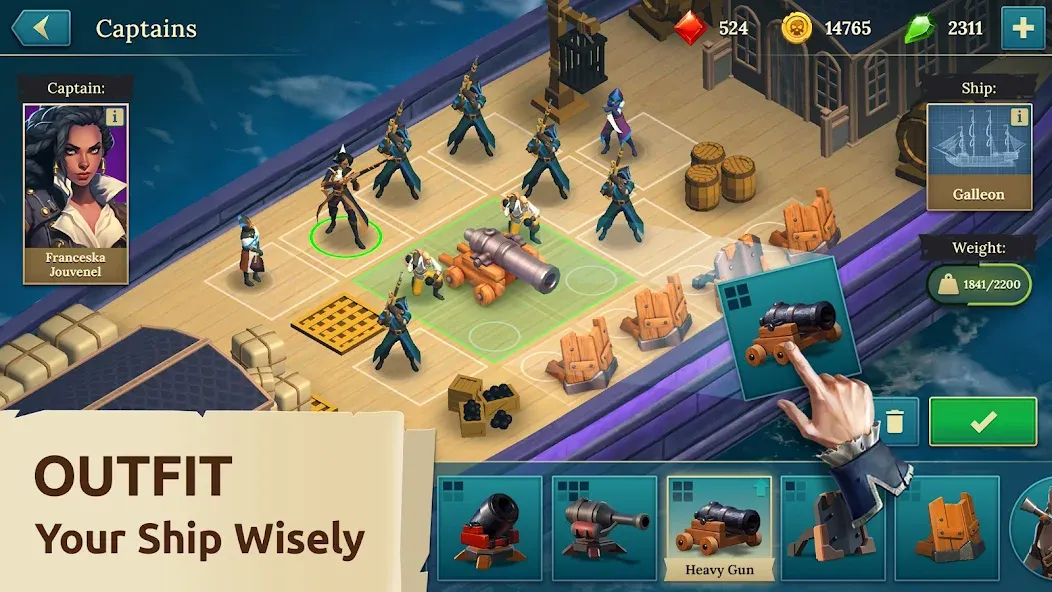 Pirate Ships・Build and Fight — скриншот 2 Pirate Ships・Build and Fight — скриншот 2