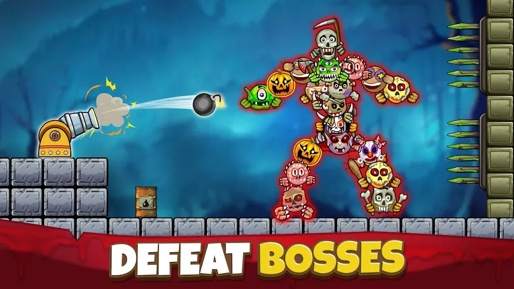 Crush the Monsters：Foul Puzzle — скриншот 3