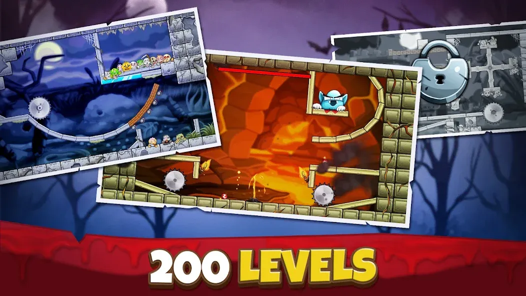 Crush the Monsters：Foul Puzzle — скриншот 4