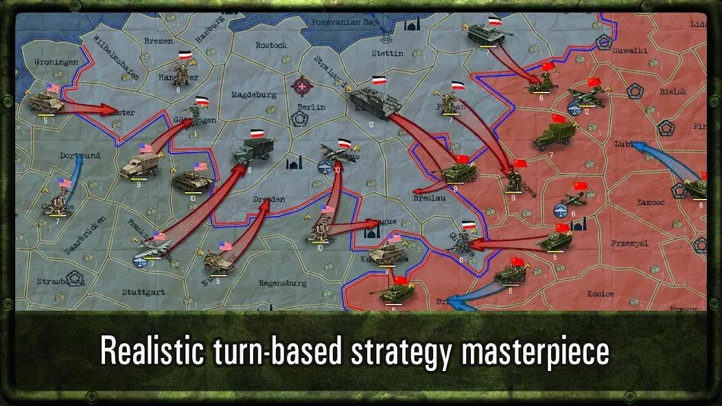 Strategy & Tactics: WW2 — скриншот 1