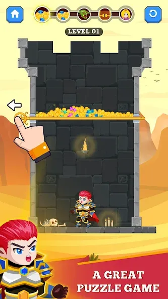 Hero Rescue — скриншот 1 Hero Rescue — скриншот 1
