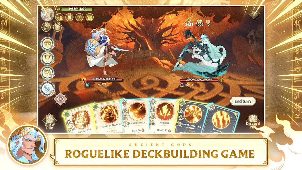 Ancient Gods: Card Battle RPG — скриншот 2