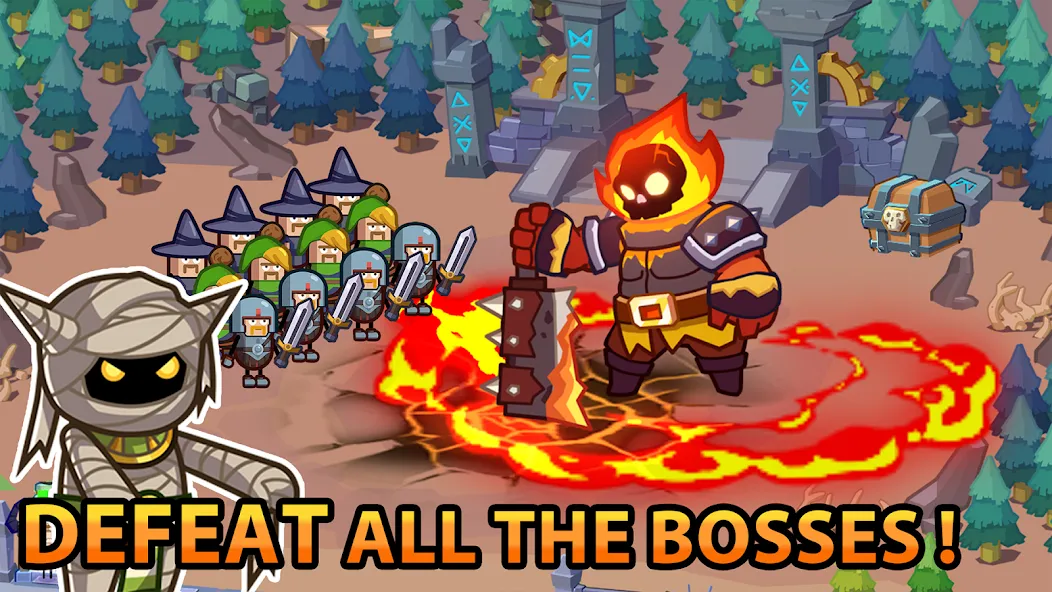Hero Making Tycoon: Idle Games — скриншот 2 Hero Making Tycoon: Idle Games — скриншот 2