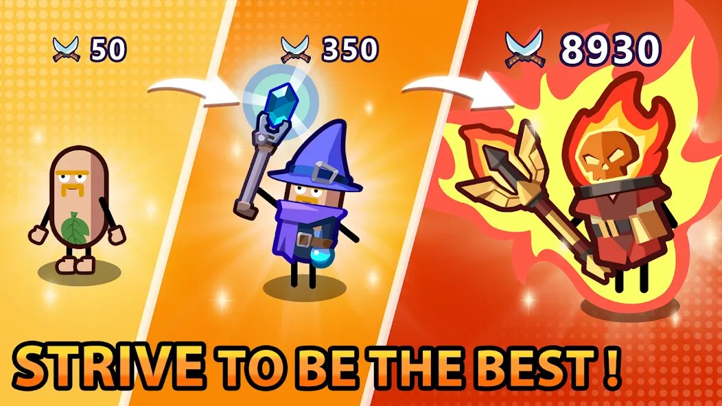 Hero Making Tycoon: Idle Games — скриншот 3 Hero Making Tycoon: Idle Games — скриншот 3