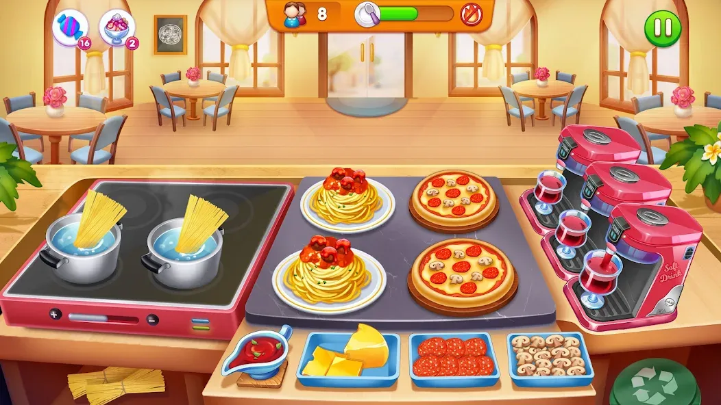Cooking Restaurant Food Games — скриншот 2