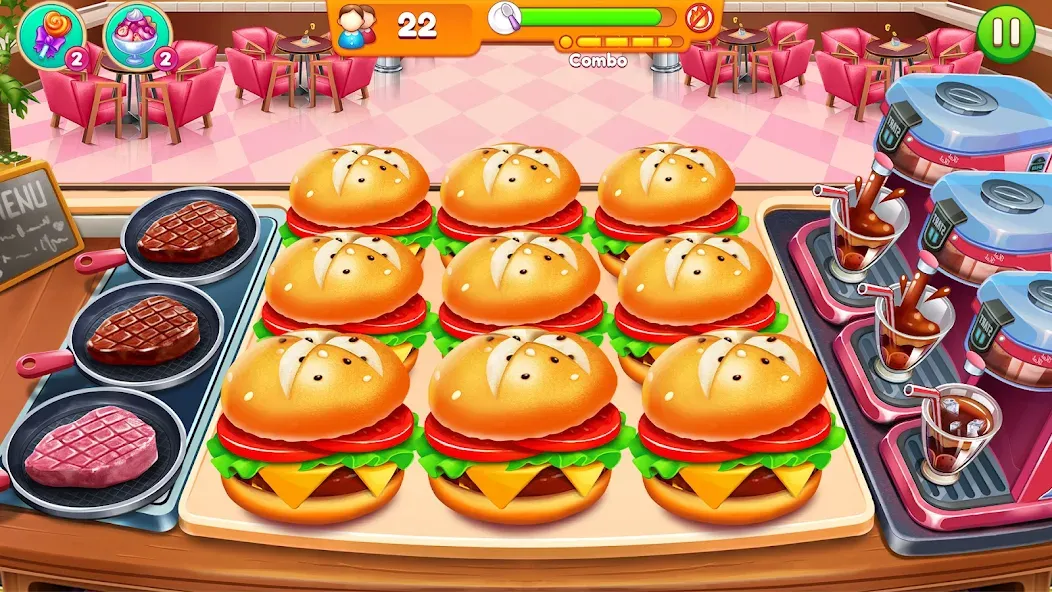 Cooking Restaurant Food Games — скриншот 5
