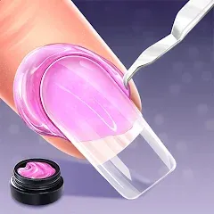 Скачать Nail Salon Fashion Makeup Game — Модификация Все открыто и нет рекламы