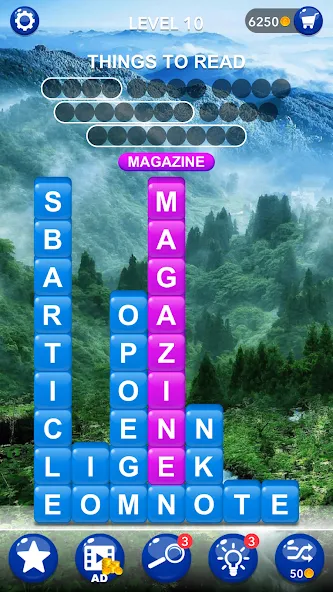 Word Tiles :Hidden Word Search — скриншот 2