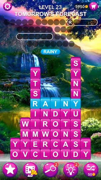 Word Tiles :Hidden Word Search — скриншот 3