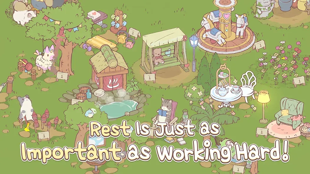 Cats & Soup - Cute Cat Game — скриншот 3