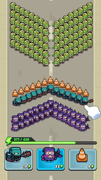 Police vs Zombie: Zombie City — скриншот 3