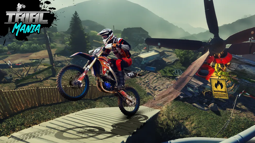 Trial Mania: Dirt Bike Games — скриншот 1