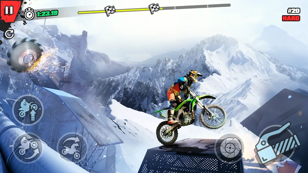 Trial Mania: Dirt Bike Games — скриншот 3