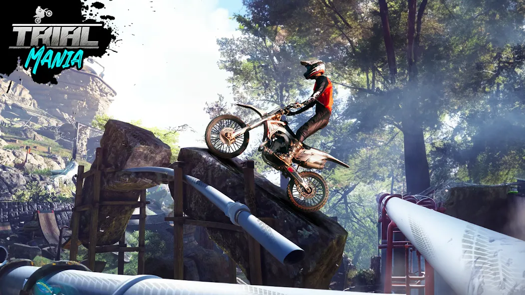 Trial Mania: Dirt Bike Games — скриншот 5