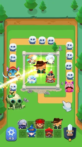 Cube Defender: Casual TD — скриншот 1 Cube Defender: Casual TD — скриншот 1