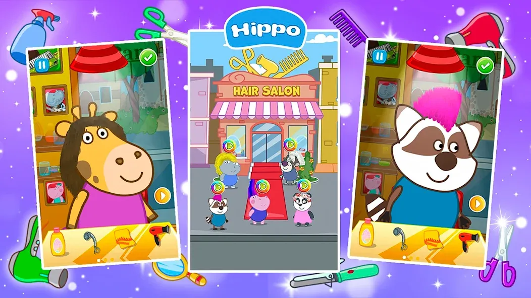 Hair Salon: Fashion Games — скриншот 1