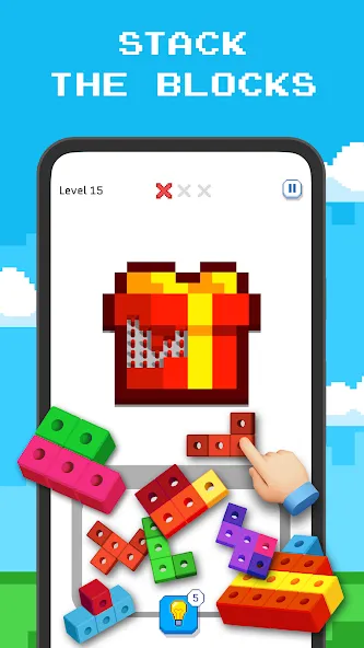 Blockin' Color - Block Puzzle — скриншот 1 Blockin' Color - Block Puzzle — скриншот 1