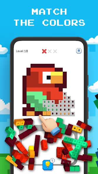 Blockin' Color - Block Puzzle — скриншот 2 Blockin' Color - Block Puzzle — скриншот 2