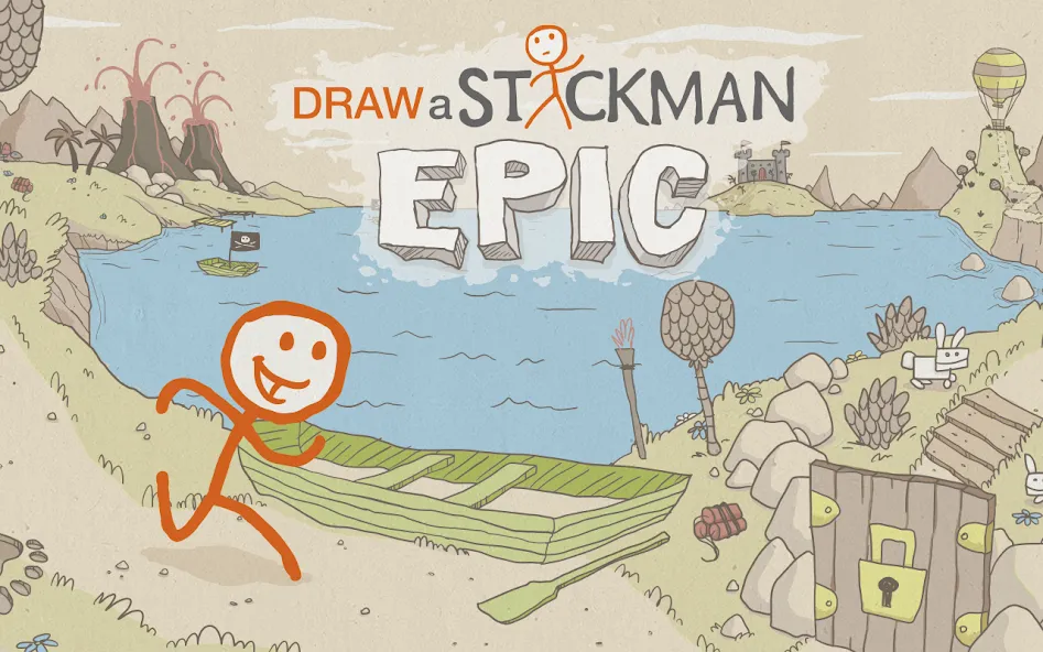 Draw a Stickman: EPIC Free — скриншот 1