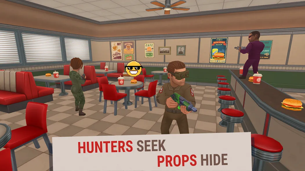 Hide Online - Hunters vs Props — скриншот 2 Hide Online - Hunters vs Props — скриншот 2