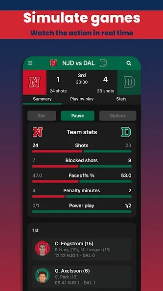 Hockey Legacy Manager 23 — скриншот 2