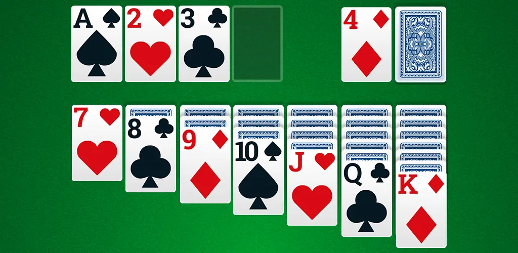 Classic Solitaire - Klondike — скриншот 1