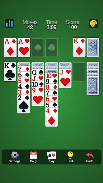 Classic Solitaire - Klondike — скриншот 5