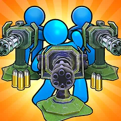 Взлом Ammo Fever: Tower Gun Defense — Много денег