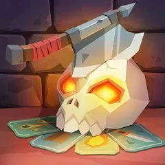 Взлом Dungeon Tales: RPG Card Game на Андроид — Много денег и кристаллов