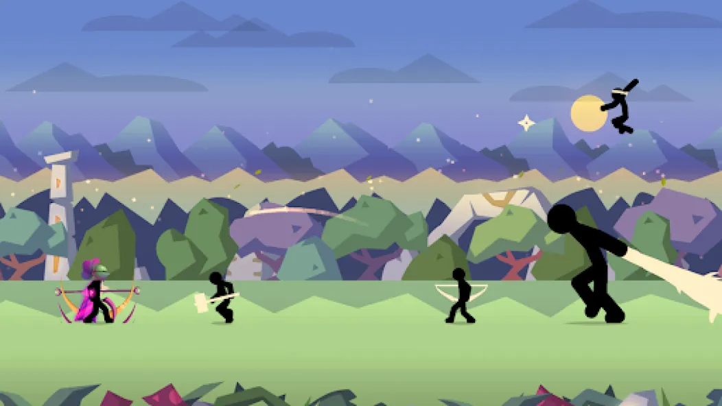 Stick Fight: Shadow Archer — скриншот 2