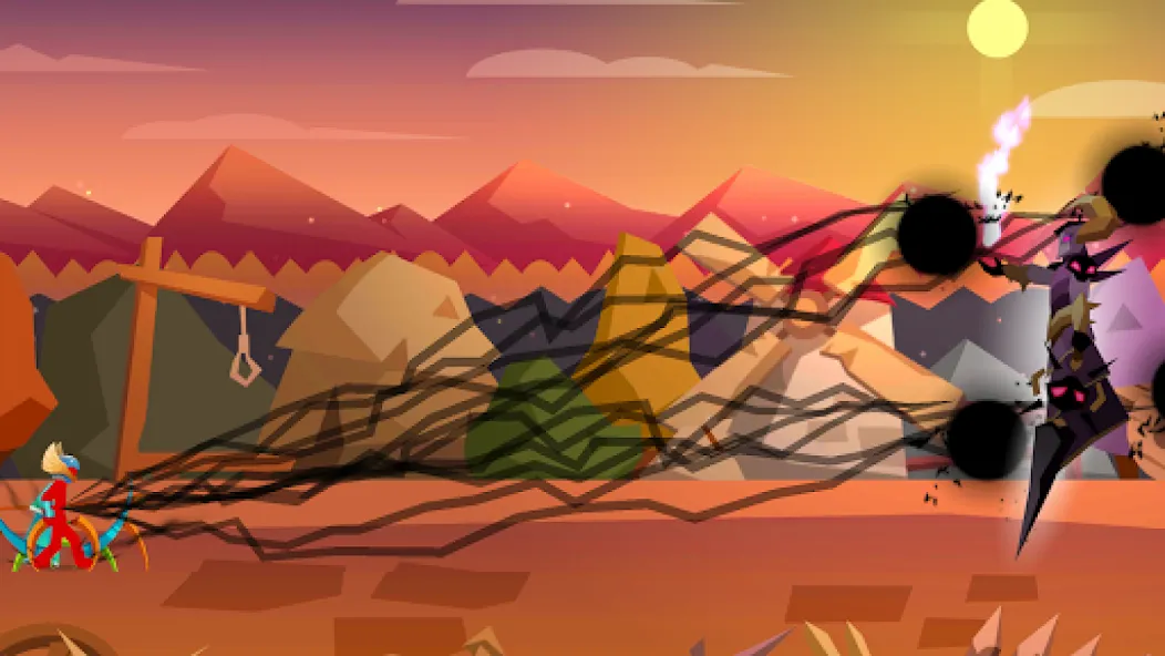 Stick Fight: Shadow Archer — скриншот 3