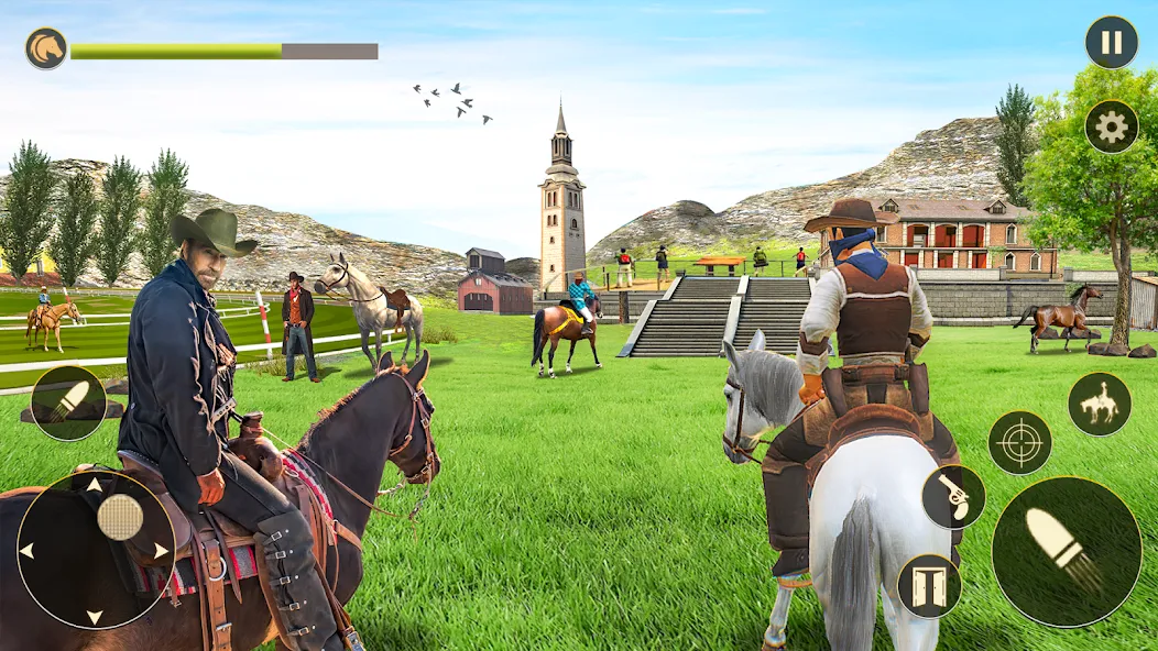 Horse Riding Rivals Horse Race — скриншот 1 Horse Riding Rivals Horse Race — скриншот 1