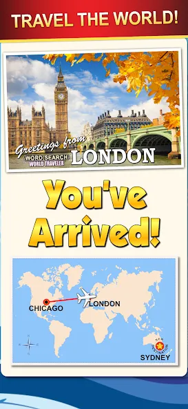 Word Search World Traveler — скриншот 3 Word Search World Traveler — скриншот 3