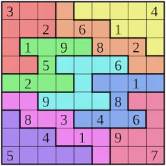 Взломанная Droidoku - Andoku Puzzle — Все уровни разблокированы