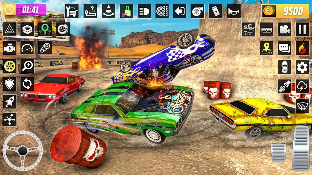 X Demolition Derby : Car Games — скриншот 2 X Demolition Derby : Car Games — скриншот 2