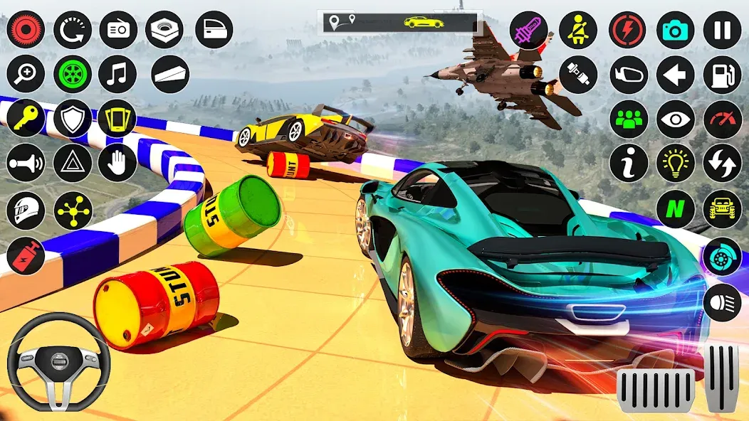 GT Car Stunt Race: Mega Ramps — скриншот 2