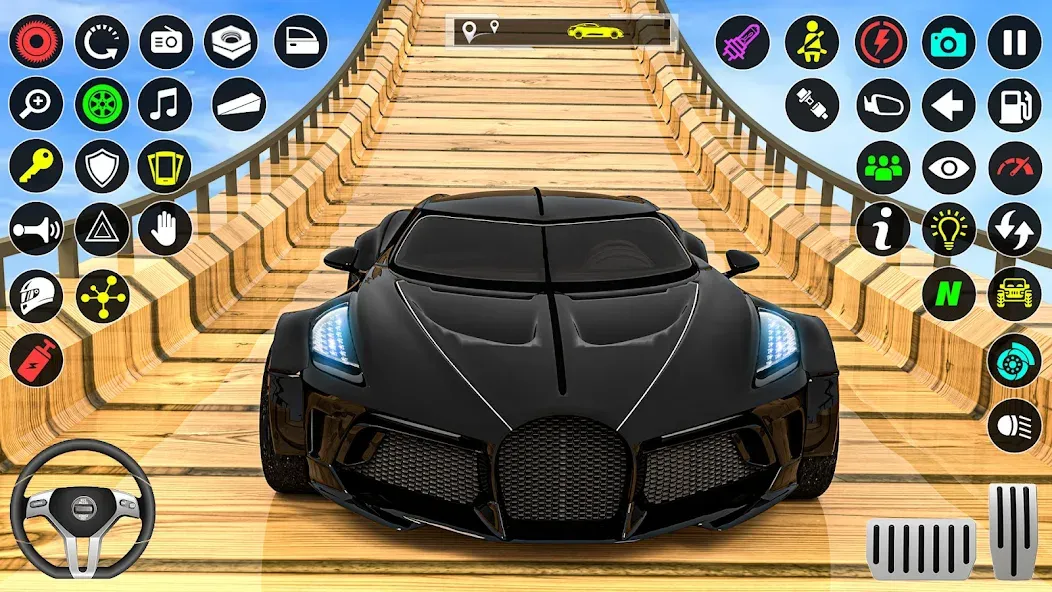 GT Car Stunt Race: Mega Ramps — скриншот 3