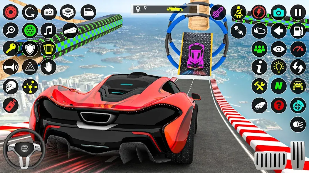GT Car Stunt Race: Mega Ramps — скриншот 4