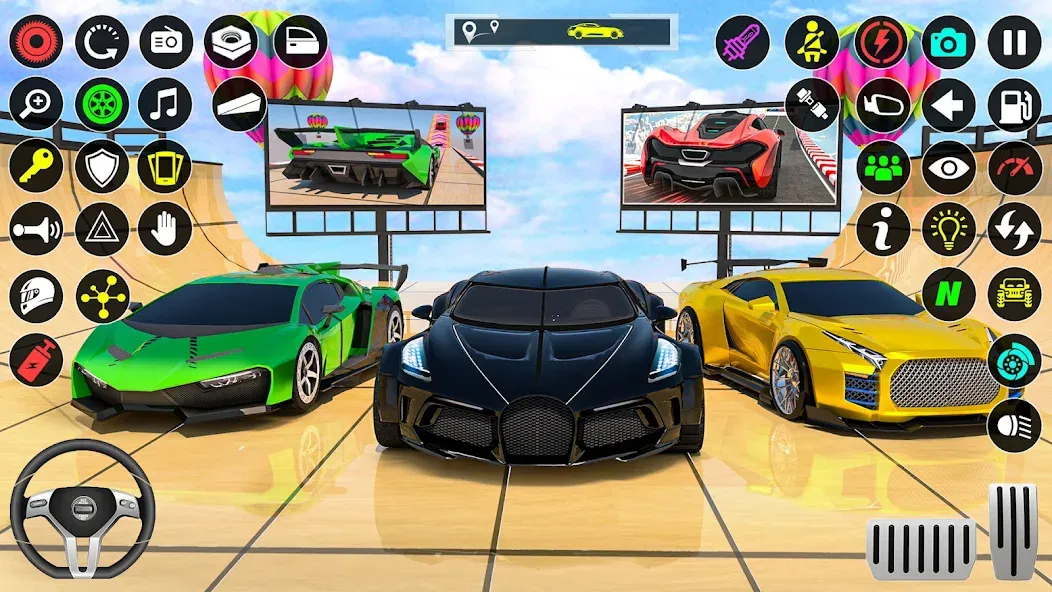 GT Car Stunt Race: Mega Ramps — скриншот 5