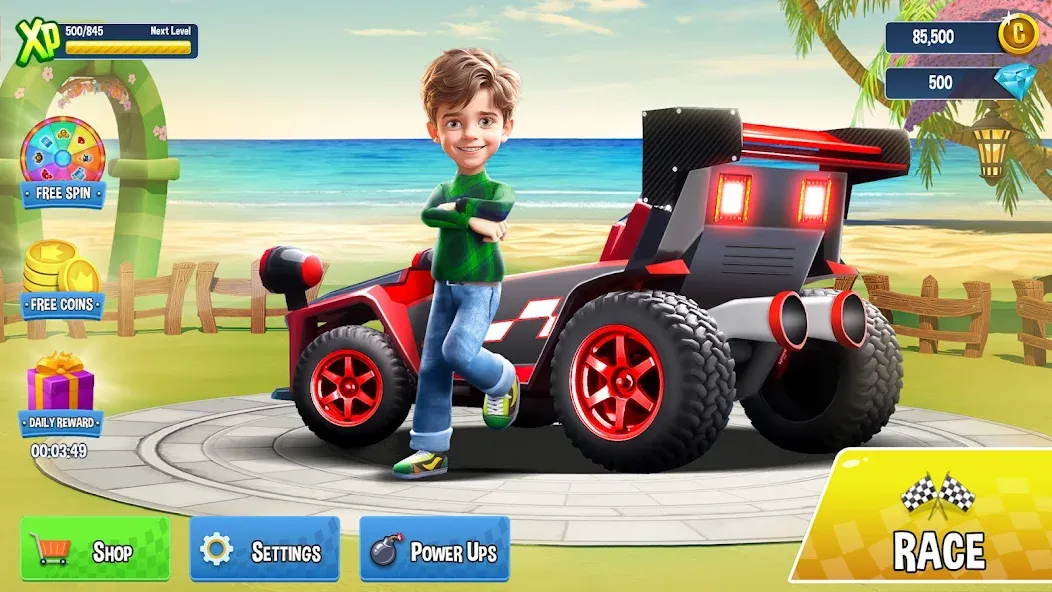Mini Car Racing Game Legends — скриншот 4