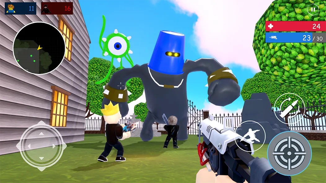 Alphabet Shooter: Survival FPS — скриншот 2
