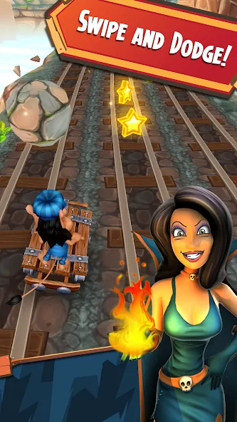 Hugo Troll Race 2: Rail Rush — скриншот 2