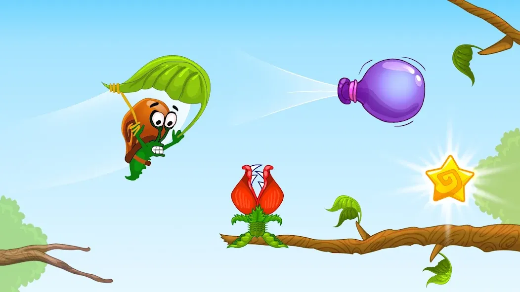 Snail Bob 1: Adventure Puzzle — скриншот 2