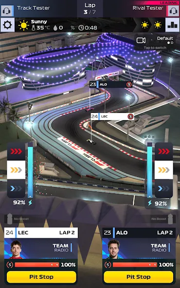 F1 Clash - Car Racing Manager — скриншот 2