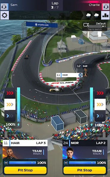 F1 Clash - Car Racing Manager — скриншот 3